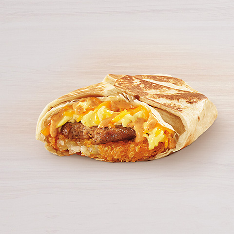 Breakfast Crunchwrap Sausage