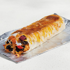 Black Bean Grilled Cheese Burrito