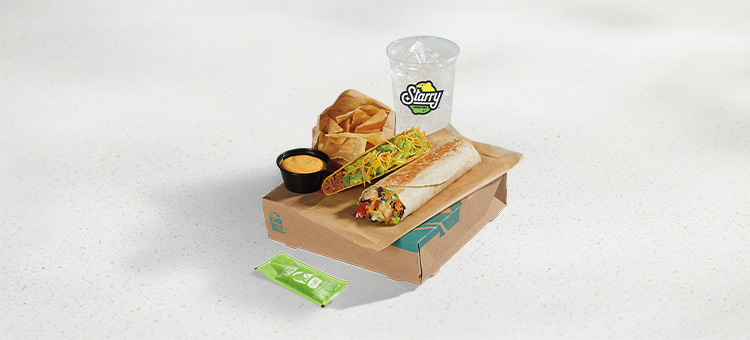Cantina Chicken Burrito Meal