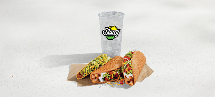 2 Chicken Chalupas Supreme Combo