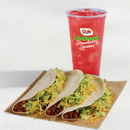 3 Soft Tacos Combo