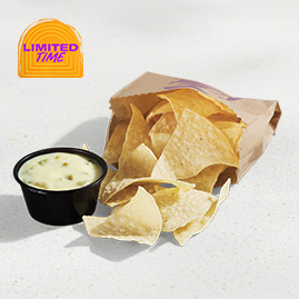 Chips & Green Chile Queso