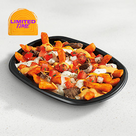 Steak Garlic Nacho Fries