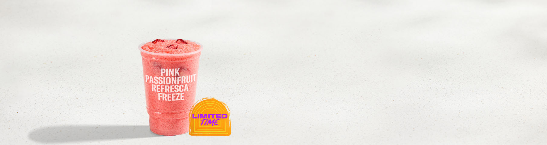 Pink Passionfruit Refresca Freeze