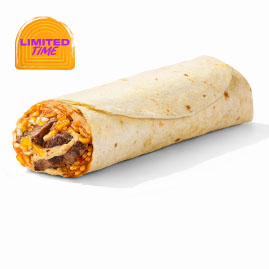 Melty Creamy Jalapeno Steak Burrito