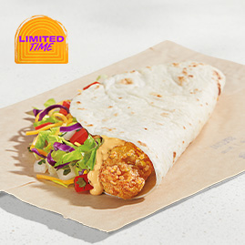 Creamy Chipotle Crispy Chicken Soft Taco