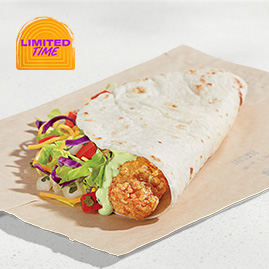 Avocado Ranch Crispy Chicken Taco