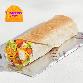 Spicy Ranchero Crispy Chicken Burrito