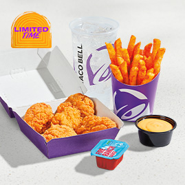 5 Piece Crispy Chicken Nuggets Combo