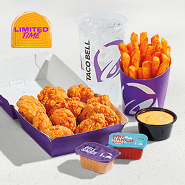 10 Piece Crispy Chicken Nuggets Combo