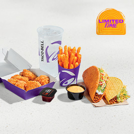 Crispy Chicken Nuggets Deluxe Meal