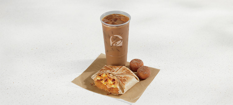 Breakfast Crunchwrap Combo