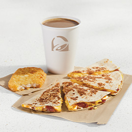 Breakfast Quesadilla Combo